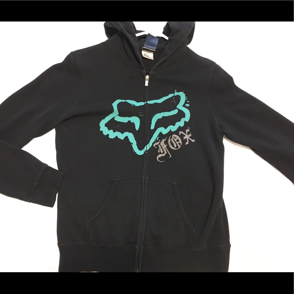 Fox zip-up hoodie